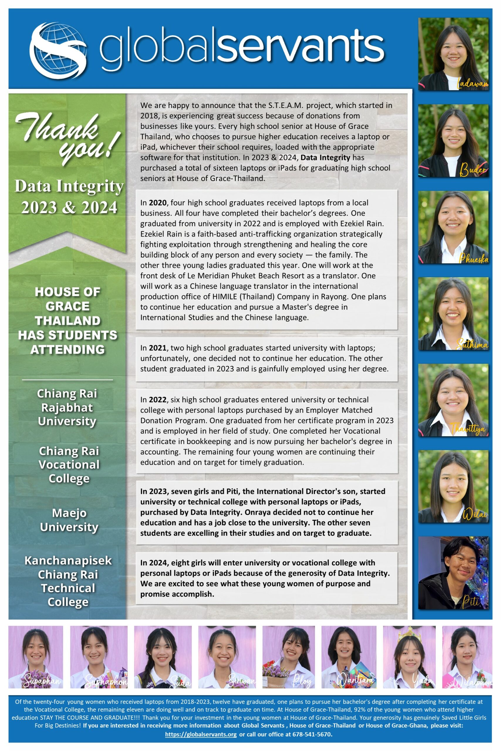 Global servants poster